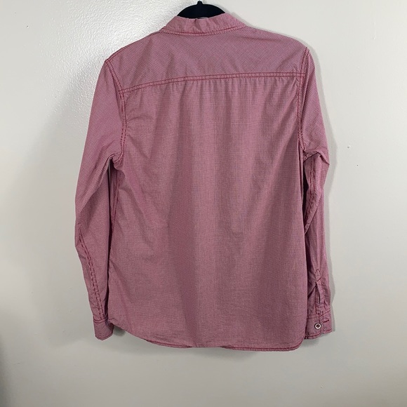 Weatherproof Women’s Red Check Vintage Button Down Shirt Size M - Picture 3 of 7